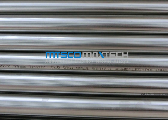 18SWG TP309S / 310S Stainless Steel Precision Tubing , ASTM A213 Seamless Tube