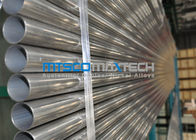 TP321 , TP347 Welded Steel Tubing ASTM A249 Standard 320 # / 400 # Outside Polished