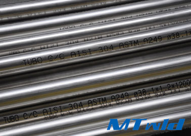 Annealed Stainless Steel Welded Sanitary Tube For Water Industry ASTM A270