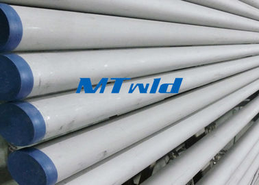 ERW ASTM Standard Stainless Steel Welded Pipe For Fluid / Gas Transportation