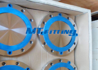 ASTM A182 F51 / F53 Flanges Pipe Fittings , Duplex Steel Blind Flange For Hydraulic Tube