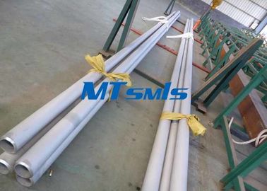 Cold Rolled Stainless Steel Seamless Pipe ASTM A312 For Fluid / Gas Industry