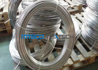 3 / 8 Inch 17.1mm Stainless Steel Seamless Tube Cold Rolled 100 M / Coil