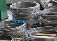 9.53 * 20 BWG Stainless Steel Coiled Tubing For Oil Transparent 1.4404 / 1.4301