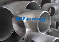 ASTM A815 Stainless Steel Butt Welded Fittings Equal / Reducing Tee Seamless
