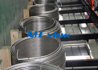 S31600 / S31603 9.53mm Seamless Stainless Steel  Coiled Tubing Super Long