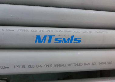 ASTM A312 Welding Stainless Steel Pipe Precise Dimension Low Temperature Resistant