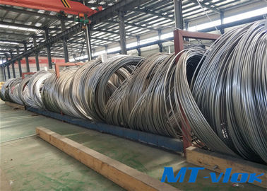 1 / 4 Inch Nickel Alloy Tube Welded Coiled Tubing With Bright Annealed Surface