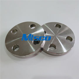 ASTM A182 F51 / F53 Flanges Pipe Fittings , Duplex Steel Blind Flange For Hydraulic Tube