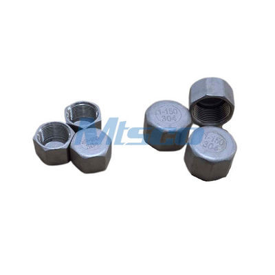 Hex Cap 1'' 304 Male Female Thread Connection Casting Pipe Fittings SR Polish