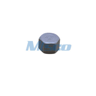 1/8in CF8 CF8M Steel Tube Cap Thread Connection ASTM A351 Metal Pipe Cap