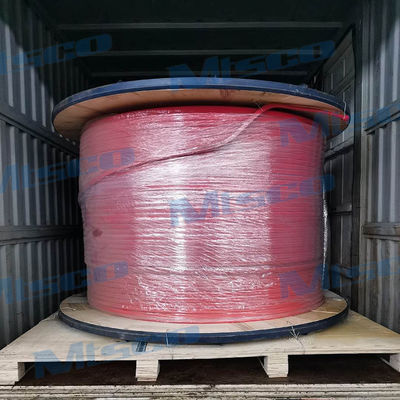 ASTM B704 UNS N08825 Oilfield Coil Tubing Welded Inhibitor Supply Line With PVDF Encapsulation