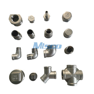 CF8/CF8M Stainless Steel Coupling Steel Pipe Coupler Tread Connection NPTF