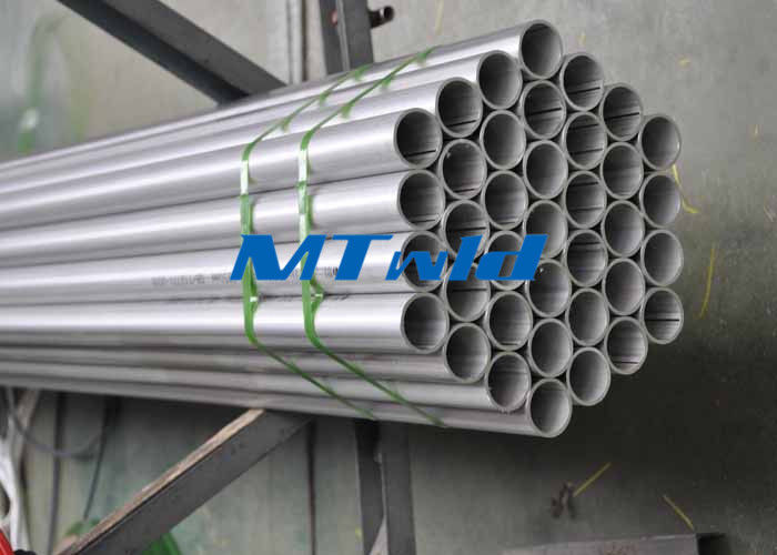 Annealed / Pickled Stainless Steel Welded Pipe For Heat Exchanger Pipeline