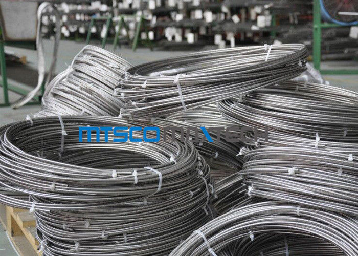Cold Rolled TP 347 / 347H 9.53mm Coiled Stainless Tube Seamless Stainless Steel Pipe