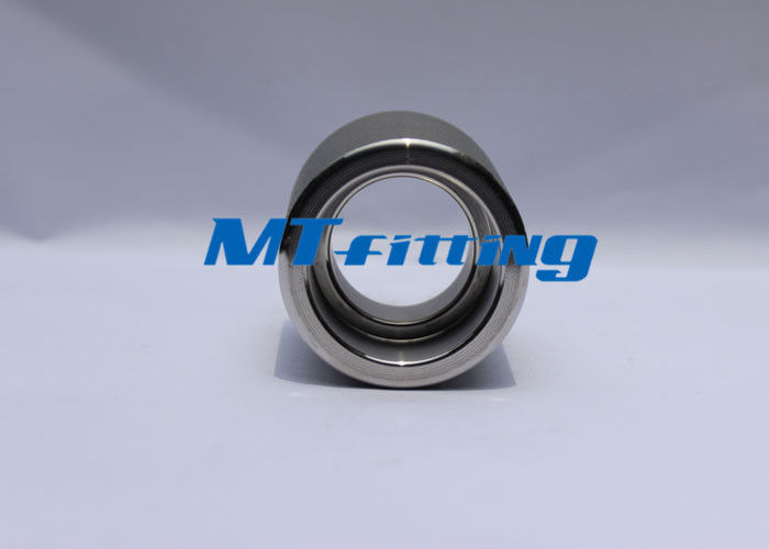 F316 / 316L 3000LBS Stainless Steel Half Coupling / Cap Forged Fittings For Oil Industry