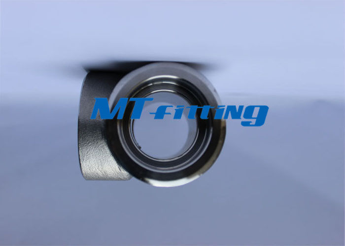 Forged High Pressure Pipe Fittings , F11 / F22 Stainless Steel Socket Welded Tee