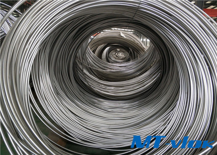 Alloy 825 / N08825 Nickel Alloy Tube Welded Coiled Tubing For Oil And Gas