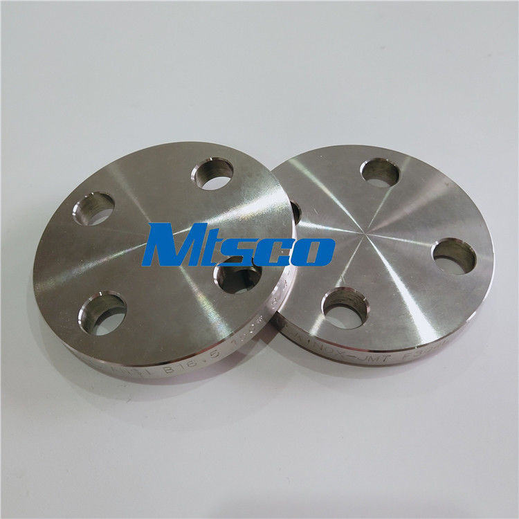 ASTM A182 F51 / F53 Flanges Pipe Fittings , Duplex Steel Blind Flange For Hydraulic Tube